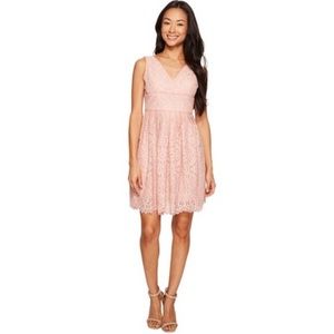Adrianna Papell Ella Mosaic fit & flare dress 4p